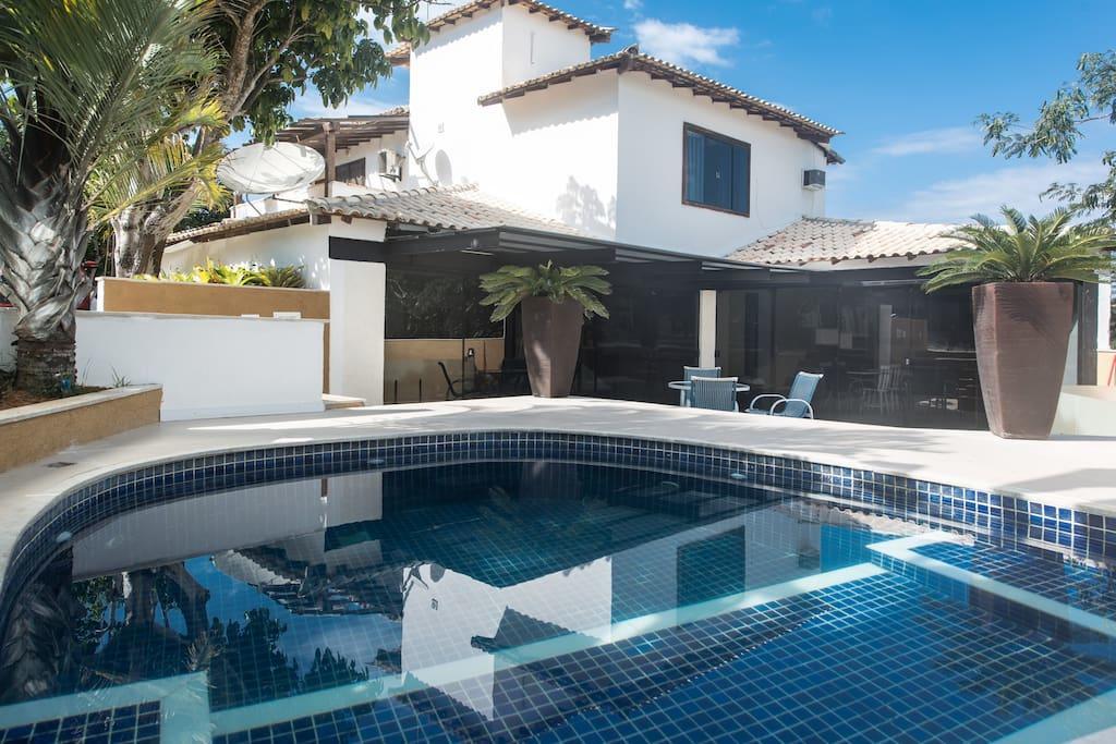 Geriba Dentro De Com Piscina Propria Casa de férias